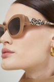 Сонцезахисні окуляри Guess жіночі колір бежевий (3170575)