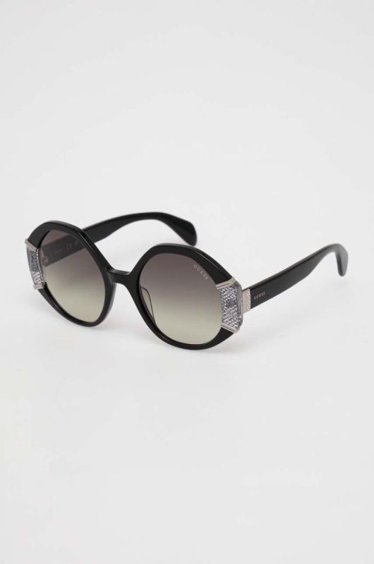 Сонцезахисні окуляри Guess жіночі колір чорний (3310967) фото 2