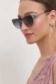 Сонцезахисні окуляри Guess жіночі колір сірий