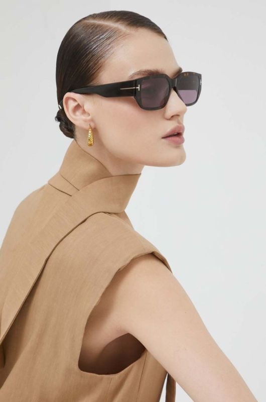 Сонцезахисні окуляри Tom Ford жіночі колір коричневий (3170580)