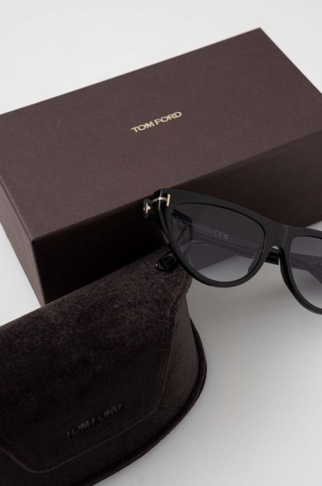 Сонцезахисні окуляри Tom Ford жіночі колір чорний (3204987) фото 4