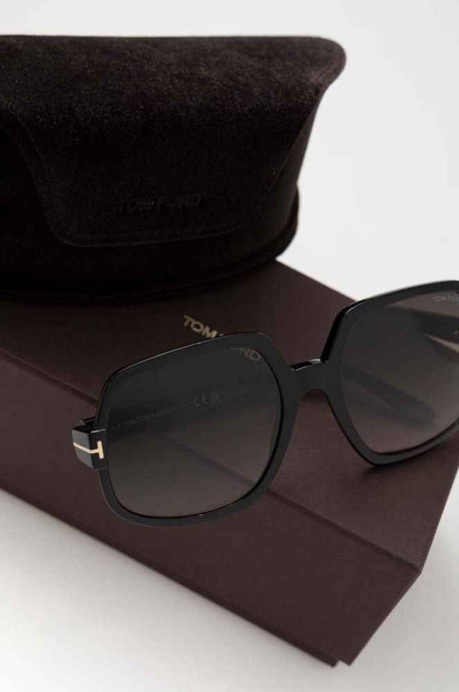 Сонцезахисні окуляри Tom Ford жіночі колір чорний (3204989) фото 4