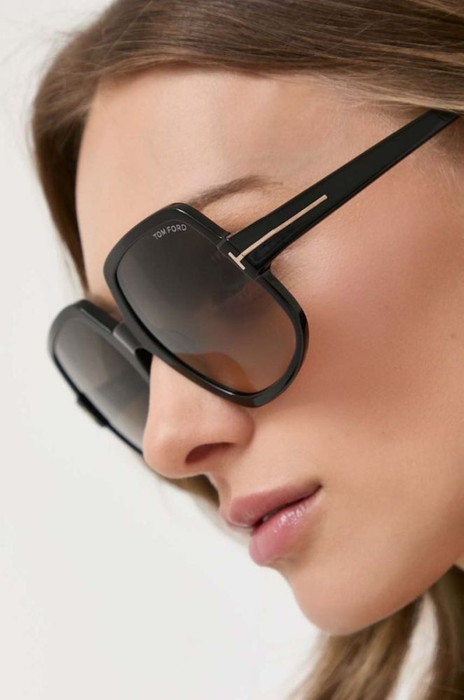 Сонцезахисні окуляри Tom Ford жіночі колір чорний (3204989) фото 5