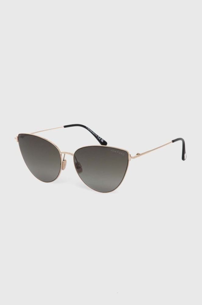 Сонцезахисні окуляри Tom Ford жіночі колір чорний (3170581) фото 3