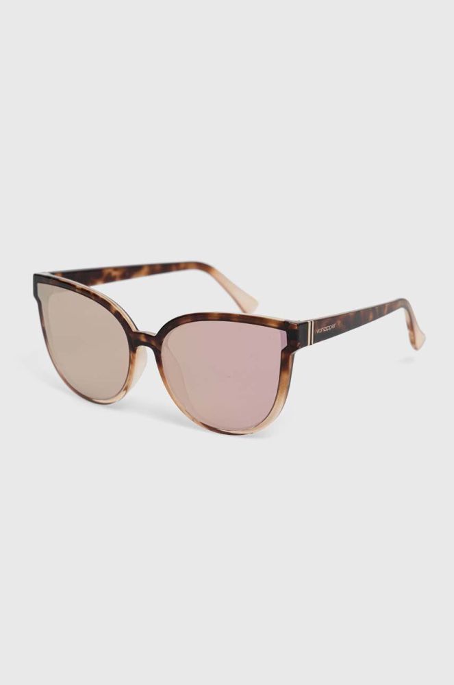 Сонцезахисні окуляри Von Zipper Fairchild жіночі колір коричневий