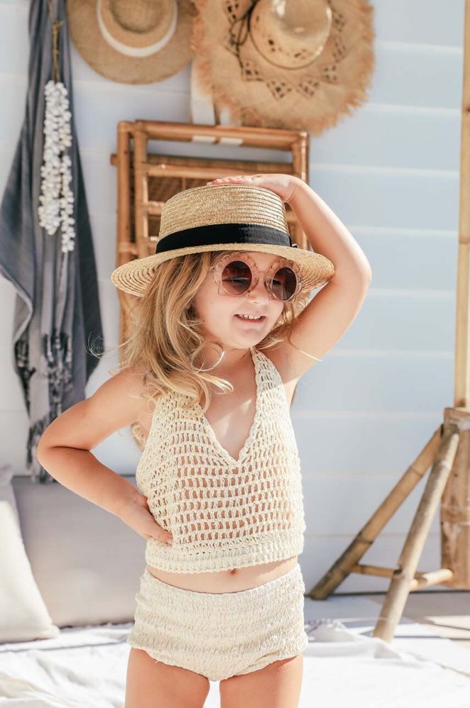 Дитячі сонцезахисні окуляри Elle Porte колір бежевий (3102491)