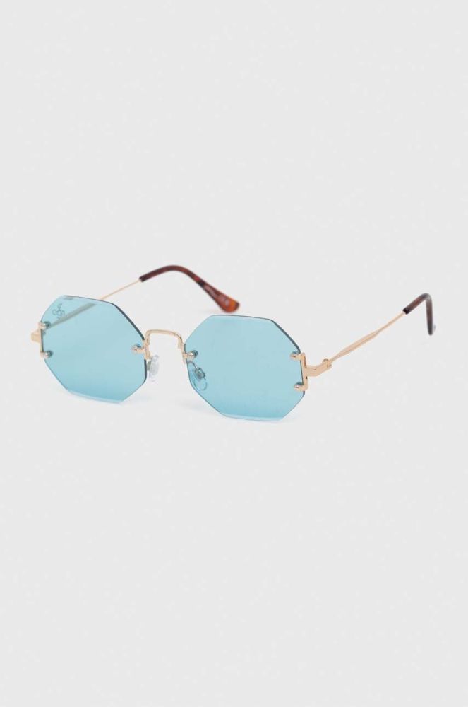 Сонцезахисні окуляри Jeepers Peepers колір золотий (3193684)