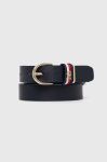 Шкіряний ремінь Tommy Hilfiger жіночий колір синій (2837214)