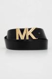 Двосторонній шкіряний ремінь MICHAEL Michael Kors жіночий колір чорний (2923815)