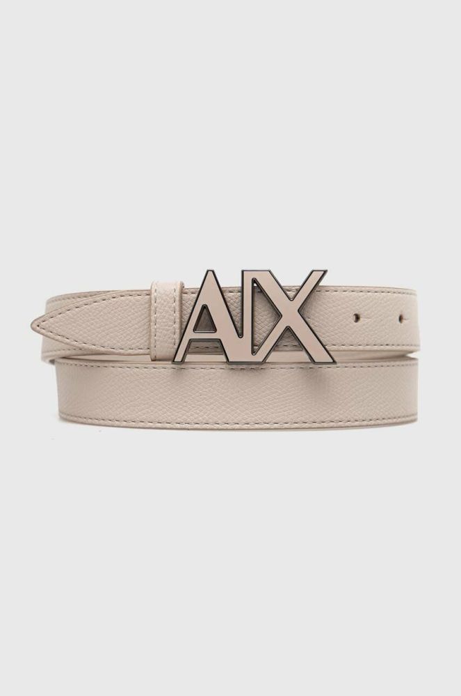 Ремінь Armani Exchange жіночий колір рожевий (3031278)