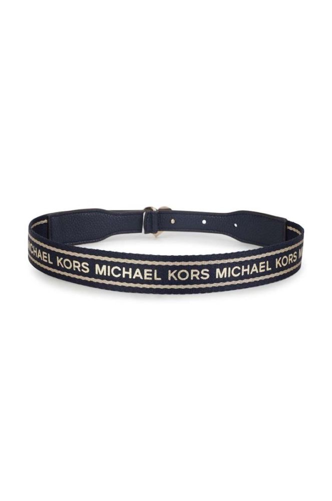 Дитячий ремінь Michael Kors колір синій фото 3