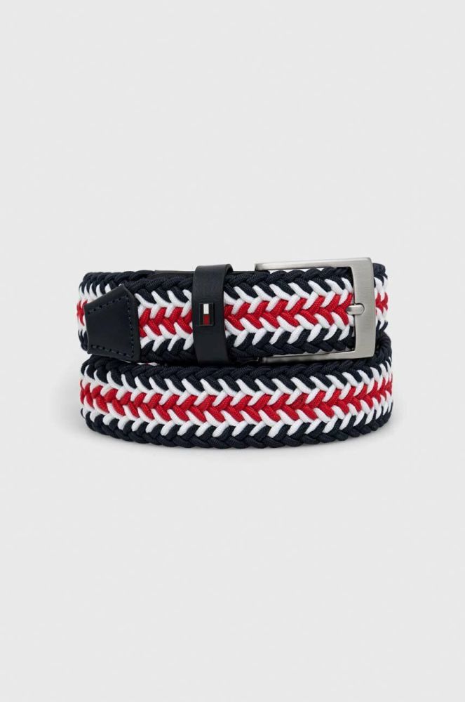 Ремінь Tommy Hilfiger чоловічий колір червоний