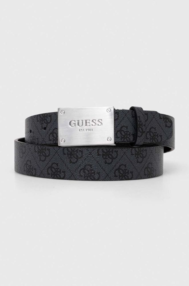 Ремінь Guess чоловічий колір чорний (3294980)