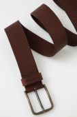 Шкіряний ремінь Wrangler чоловічий колір коричневий (3025602)