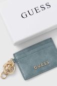 Чохол на банківські карти Guess жіночий колір блакитний