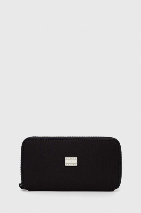 Гаманець Tommy Jeans жіночий колір чорний (2878029)