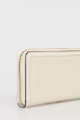 Шкіряний гаманець Lauren Ralph Lauren жіночий колір бежевий (2893746)