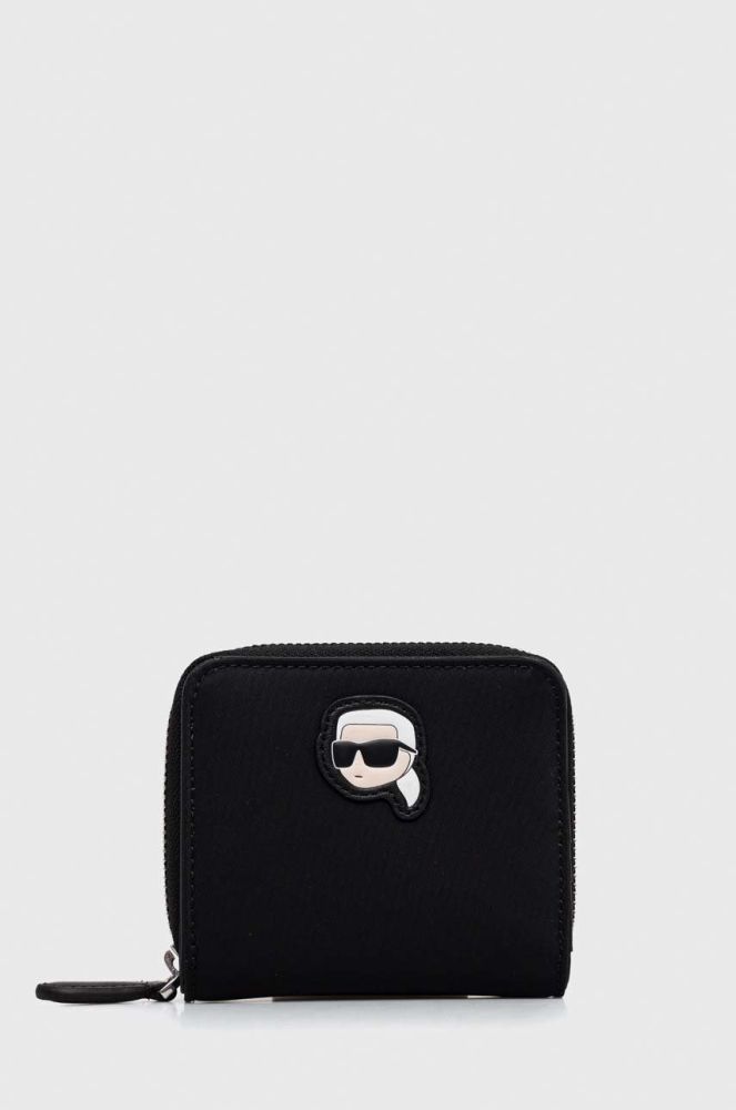 Гаманець Karl Lagerfeld жіночий колір чорний (2890845)