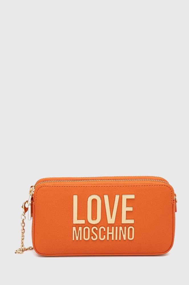 Сумочка Love Moschino колір помаранчевий (3104103)