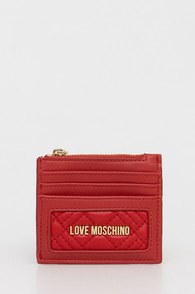 Гаманець Love Moschino жіночий колір червоний (3099175)