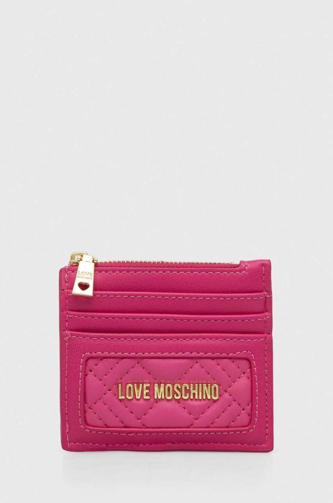 Гаманець Love Moschino жіночий колір рожевий (3245193)