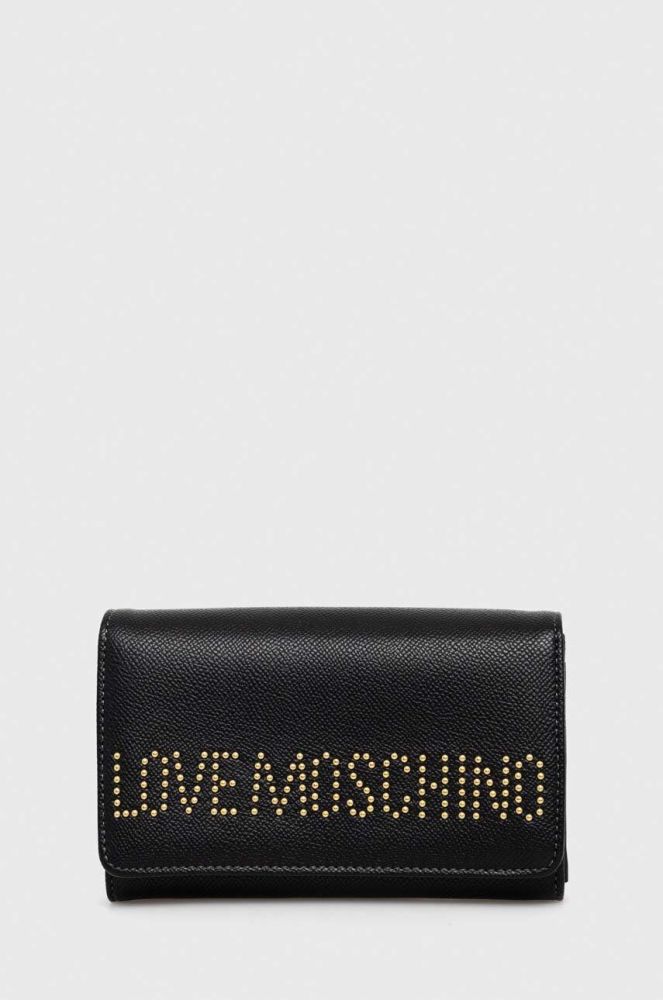 Гаманець Love Moschino жіночий колір чорний (3104123)