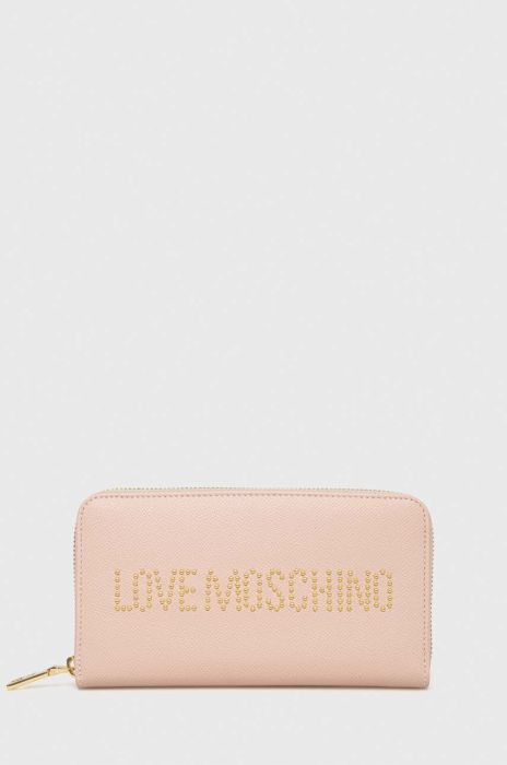 Гаманець Love Moschino жіночий колір рожевий (3104126)