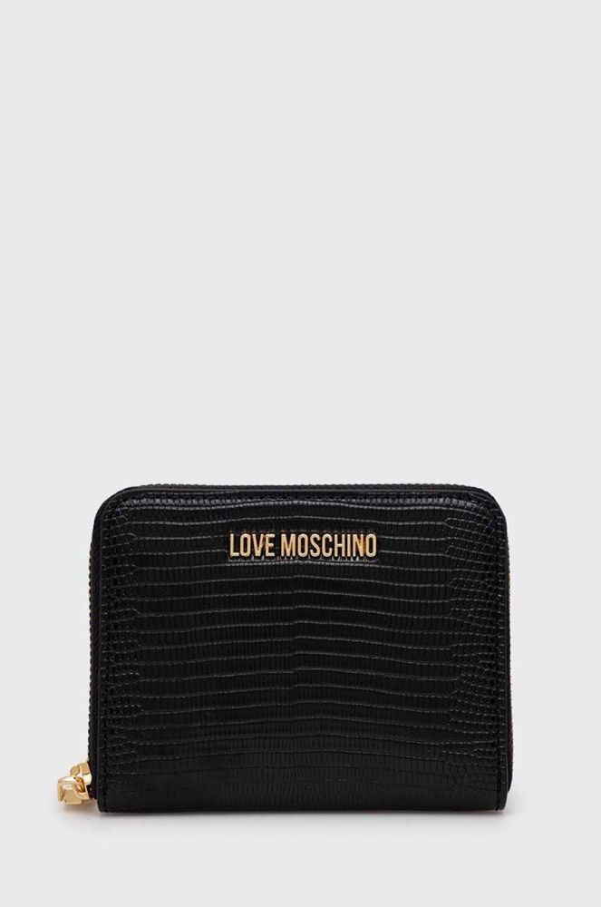 Гаманець Love Moschino жіночий колір чорний (3099184)