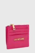 Гаманець Love Moschino жіночий колір рожевий (3104133)