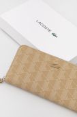 Гаманець Lacoste жіночий колір бежевий
