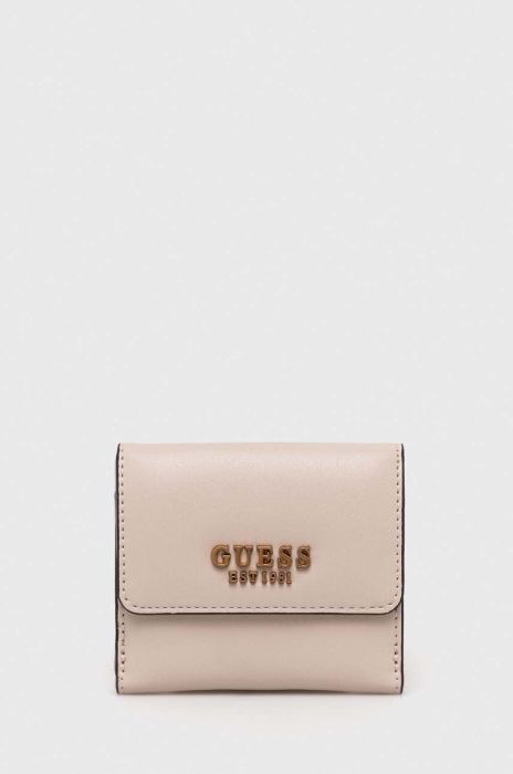 Гаманець Guess жіночий колір бежевий (3566666)