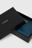Шкіряний гаманець Pinko жіночий колір блакитний (2914945)