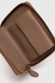 Шкіряний гаманець Pinko жіночий колір коричневий (3432952)