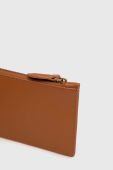 Шкіряний гаманець Pinko жіночий колір коричневий (2917291)