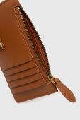 Шкіряний гаманець Pinko жіночий колір коричневий (2917291)