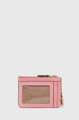 Чохол на банківські карти Coach колір рожевий