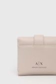 Гаманець Armani Exchange жіночий колір бежевий (3128568)