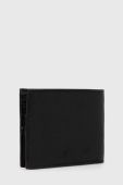 Шкіряний гаманець BOSS чоловічий колір чорний (2898013)