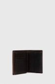 Шкіряний гаманець Strellson чоловічий колір коричневий (3263974)