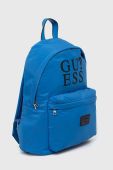 Дитячий рюкзак Guess колір бірюзовий великий з принтом