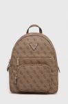 Рюкзак Guess Жіночий колір коричневий малий візерунок Рюкзак Guess Жіночий колір коричневий малий візерунок