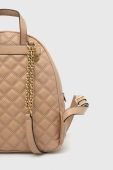 Рюкзак Guess жіночий колір бежевий малий однотонний