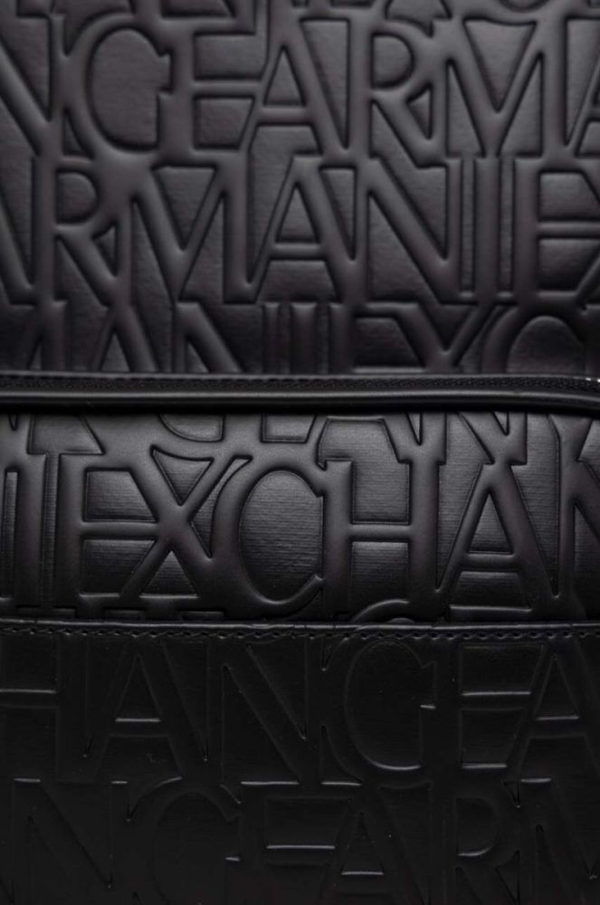 Рюкзак Armani Exchange жіночий колір чорний малий однотонний (3036121) фото 4