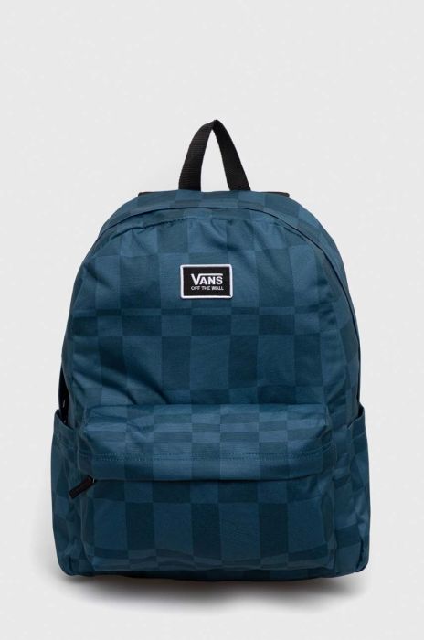 Рюкзак Vans жіночий великий візерунок VN0A5I13BR41-VANSTEAL колір блакитний