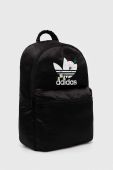 Рюкзак adidas Originals жіночий колір чорний великий з принтом