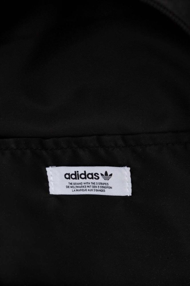 Рюкзак adidas Originals жіночий колір чорний великий з принтом фото 5