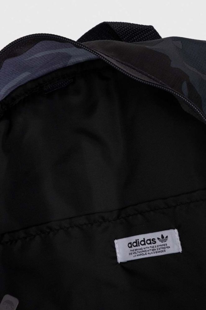 Рюкзак adidas Originals жіночий колір чорний великий візерунок фото 5