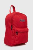 Дитячий рюкзак Fila колір червоний великий з принтом