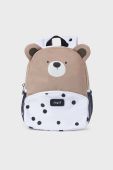 Дитячий рюкзак Mayoral Newborn колір бежевий малий візерунок