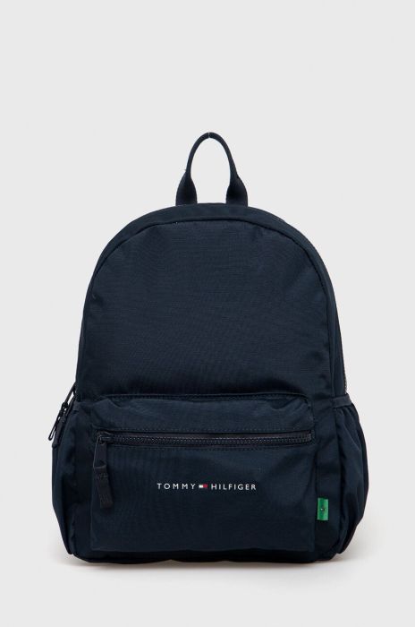 Дитячий рюкзак Tommy Hilfiger колір синій великий однотонний